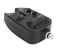 Drfeify Fishing Alarm, Sound and Light Alarm Device with 5-Level Adjustable Volume and, 2 LED Indicators for Night Fishing, Compatible with EU Type Rod Bracket