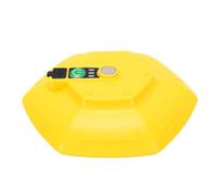 Drfeify Floating Bait Bucket Aerator, ABS Rechargeable Live Well Pump with 2000mAh Battery, Self Righting Quiet Bubbles, for Bait Buckets Kayaks Boats Fishing