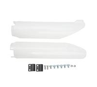 Drfeify Fork Guard ABS Front Fork Cover 2pcs Shock Absorber Protector Easy Installation Dust Protection for CR125R CR250R CRF250R CRF250X CRF450R CRF450X