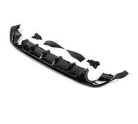 Drfeify Gloss Black Rear Bumper Diffuser ABS Rear Bumper Valance TCR Style Direct Replacement UV Coated Aerodynamic Upgrade for MK7.5 Facelift 2017-2020