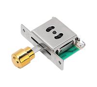 Drfeify Guitar 3 Way Toggle Switch, High Strength Metal Electric Guitar Pickup Selector Switch with Easy Installation, for Electric Accessories (Gold)