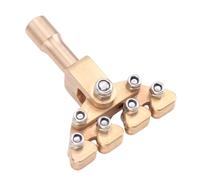 Drfeify Guitar Fret Wire Press, Self Adaptive Radius Design, Anti Slip Grooves, Compatible with Presses, for Luthiers and Enthusiasts