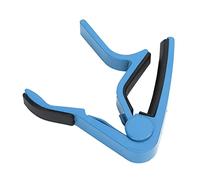 Drfeify Guitar, Quick Change Trigger with Strong Spring for Acoustic and Electric Guitars, Alloy Material with 5 Guitar Picks (Blue)