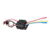 Drfeify HOBBYFANS 60A Brushless ESC, Electronic Speed Control Sensorless for RC Car with 4.0mm Banana Connector, Programmable for Various Chassis and Tires (Black)