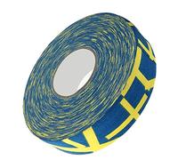 Drfeify Hockey Protective Tape, Imitation Cotton Cloth 2.5cm x 25m Hockey Protective Tape Ice Hockey Grips Stick Tapes(Yellow Plus Sign)