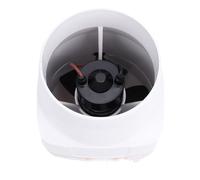 Drfeify In Line Marine Bilge Air Blower ABS 12V Inline Boat Blower Fan 270 CFM 6A 4 Blade Quiet Ventilation for Yacht Sailboat Boat Engine Cabin Bilge