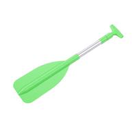 Drfeify Kids Boat Paddle, Telescoping Kayak Canoe Oar with Water Spray Function and Adjustable Aluminum Alloy Shaft for Children, Green