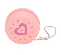 Drfeify Kids Yoyo Ball Toy, Early Educational Cartoon Ball Toy for Beginners Practice (Pink Heart)