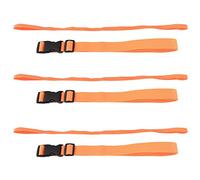 Drfeify Life Buoy Bandage, Swimming Safety Waistband, Polyester Life Buoy Accessory, 3Pcs Fixed Belt, Orange, for Water Activities, Swimming, Beach, Rescue Training, Family Use