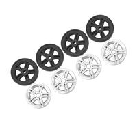 Drfeify Lightweight Mystical/Fantasy Retardant Heat Insulation Luggage Wheels Set for Suitcase Repair, PVC Material, 4Pcs Wheel Covers, Luggage Maintenance Accessories