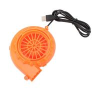 Drfeify Mini Blower Fan, with USB Cable and Battery Box, Inflatable Costume Mini Blower Fan Party Supplies Dinosaur Costume