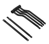 Drfeify Motorcycle Saddlebag Side Support Bracket Kit Aluminum Alloy 200 X 180 Mm Keeps Bags Clear of Wheel and Swingarm Fastens to Upper Shock Studs for Most Motorcycles