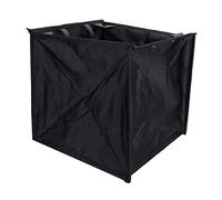 Drfeify Nylon Rope Storage Basket, Portable Folding Triangle Design with Hook and Loop Fastener, for Tree Rock Expedition Sports