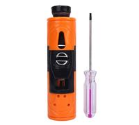 Drfeify Pool Cue Tip Repair Tool, 9 Ball Cue Tip Replacement Kit with Clamp and Shaper, Billiard Maintenance Accessory