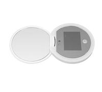 Drfeify Professional UV Makeup Mirror Double Sided 2X Magnifying Rechargeable Mirror with UV Camera, Facial Skin Condition Check for Women, ABSSize