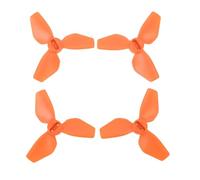 Drfeify Propeller for NEO, 2Pair Replacement PC Drone Propeller Wing Spare Parts with Screws, with Meticulous Dynamic Balancing for Enhanced Performance (Orange)
