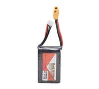 Drfeify RC Car Battery Pack, 11.1V 1800mAh 3S 75C Lipo Battery with XT60 Plug for RC Car Boat Helicopter
