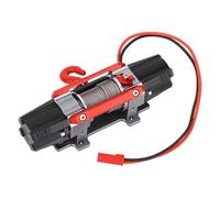 Drfeify RC Dual Motor Winch, CNC Machining Technology High Strength Alloy for 1/10 1/8 Scale Model Cars, with Dual Electric Motors for Enhanced Towing Capacity