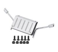 Drfeify RC Fuel Tank Exhaust Pipe Vehicles Spare Parts Compatible With Traxxas TRX-4 1/10 RC Model Car