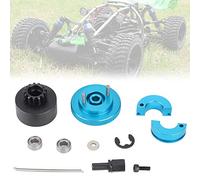 Drfeify RC Speed Clutch Set, 13T Flywheel Variator for 1:10 RC Clutch and Bearing System, Nitro Engine Compatible, Blue for RC Car Racing, Model Car Upgrades, and DIY Modifications