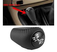 Drfeify Shift Knob,Gear Shifter,Leather,Easy Installation,Stylish Design, VIGO Compatible, Material: Premium Leather OE: PZ020-0K042, Fit for HILUX VIGO : 2004-2008, Fit for HILUX