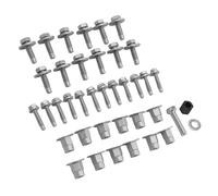 Drfeify Sidestep Hardware Kit Steel Running Board Mounting Hardware Kit OE 68193128AB Quick Installation High Strength Construction for 1500 2500 3500 4500 5500