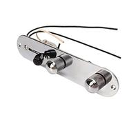 Drfeify Silver Iron Guitar -Control Plate Oxide Resistant, Good Guitar Control Panel Switch Well Made to Get a Better Tone for a Better Tone