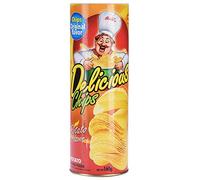 Drfeify Smart Novelty Potato Chip Trick Prank Toy Jump Pop Out Spring Snake Funny Toy