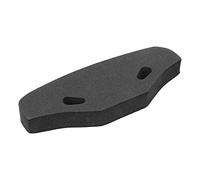 Drfeify Sponge Front Bumper, Lightweight High Strength Anti Collision for TT01 TT02 1/10 RC Car, with Strong Cushioning and Wear Resistance (Black)