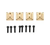 Drfeify The Brass Front Axis Rod Long -lasting for Axial SCX10 II 90046 90047 RC Crawler Car
