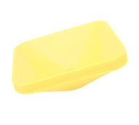 Drfeify Training Cones, Stackable PE Material Football Markers for Basketball Soccer Practices 10Pcs 7.0x7.0x2.0in Ideal for Athletes and (Yellow)