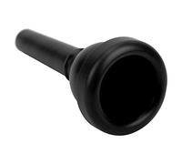 Drfeify Trombone Mouthpiece, Lightweight ABS Material Detachable Nozzle for Beginners, with Hard Design for Most Trombones and Students (Black)