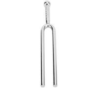 Drfeify Tuning Frok, 440Hz Standard A Stainless Steel Lightweight Covenient Frok with Effortless Tuning for Guitar Violin Silver