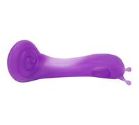 Drfeify Violin Bow Holder, Snail Shaped Silicone Grip for Beginners, with Teaching Aids to Correct Bow Holding Posture (Purple)