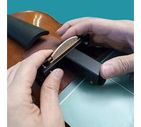 Drfeify Violin Luthier Redressal Bridge Machine Durable Black Metal Tool for Complete Effect for Violinists