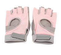 Drfeify Women Breathable Training Gloves with Palm Protection - Half -finger Not slip Equipment for Weightlifting, Cycling 1 Pair (#4)