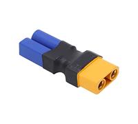 Drfeify XT90 Female to EC5 Male Adapter, Small Portable High Safety Factor, with Copper Material for RC Car Model, Aircraft Model, Ship