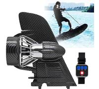 DRFGHK 12v Battery Electric Fin, Paddle Board Push Motor Sup Surf Kayak With Thruster Powered Propeller, Equipped Remote Control For Surfboard 160wh Maximum Speed 3-6km/H