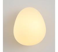 DRFGHK Acrylic Wall Light Pebble Wall Sconce E27 Wall Sconce Lighting Fixture White Geometry Wall Lamp for Living Room Bedroom Background Wall Stairs Hallway Home Room Decor