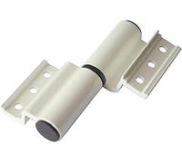DRFGHK DIY Broken Bridge, Aluminum Door, Aluminium Alloy Door Hinge, Flat Door Hinge,Sturdy and Durable, Long Time to Use. Hinges-White Right