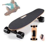 DRFGHK Electric Skateboards, Top Speed of 22 Mph, 8 Miles Range Mountain Board, Professional Electric Longboard with Remote for Adults, 3 Speed Gears Adjustable