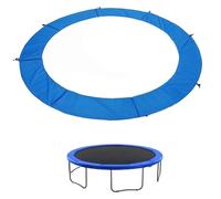 DRFGHK Waterproof Trampoline Pad, Replacement Side Cover, for 6ft 8ft 10ft 12ft 13ft 14ft 15ft 16ft, Repalcement Safety Pad(Blue,14ft)