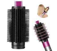 DrFlito Upgraded Round Volumizing Brush Attachment Compatible with Dyson Airwrap HS01 HS05 HS08 Accessories, Upgraded Bristles for Straighten Dry Curls Add Volume Styling Volumizing Rose