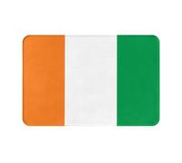 DRGFCXE Flag of Ivory Coast Outdoor Indoor Entrance Doormat Floor mat 16x24in Rubber Non-Slip Mat for Bathroom Shower Kitchen Garage Modern Decor