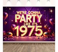 DRHANCO "We're Going to Have a Carnival Like 1975" Fabric Background 240X180cm