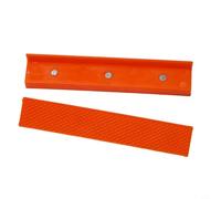 Drhomeam 1 Pair Vise Jaw Pads 4" 5" 6" Magnetic Vice Jaw Covers Protectors with Multi-Groove Design Soft Jaws for Bench Vise Jaw Covers for Woodworking Plumbing(6inch)