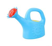 Drhomeam Plastic Childrens Watering Can, Kids Small Flower Watering Cans With 360 Degree Rotating Nozzle For The Garden(blue)