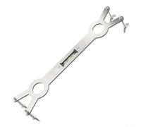 Drhomeam Shower Head Wrench Screw Stainless Steel Openings Self Leveling Multifunction Shower Wrench Tool for Bathroom Kitchen Faucets