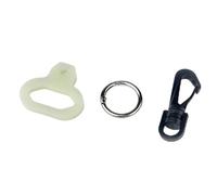 DRHTDXEJ Easyly Grip Adjustable Release Buckles Reliability Silicones Scubas Accessory For Secure Underwater Equipment Management