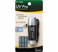 Dri Mark UV Pro Proprietary UV Flashlight Document Fraud & International Counterfeit Money Detection - Detects Pet Urine, Stains & Cleanliness - Loss & Fraud Protection - Batteries Included